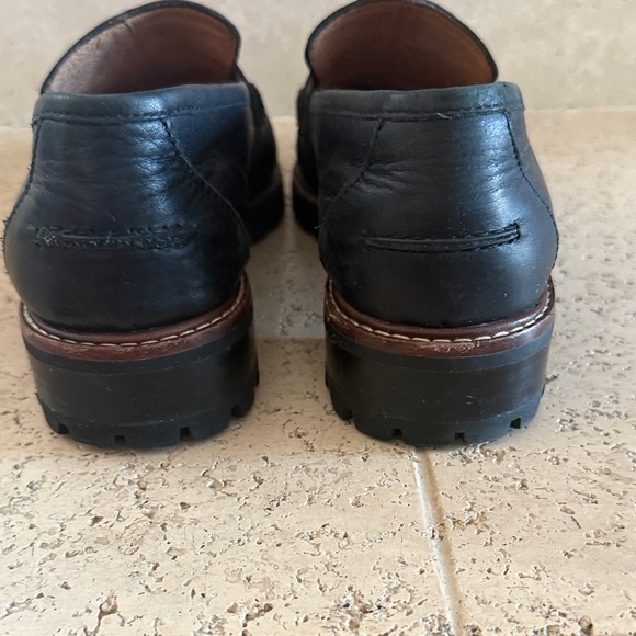 Madewell Black Leather Loafers - Picture 7 of 9